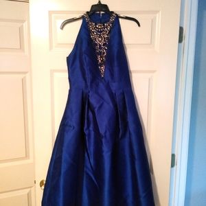 Beautiful Colbolt Blue evening style dress